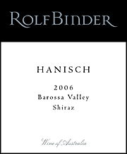 Rolf Binder 2006 Hanisch Shiraz